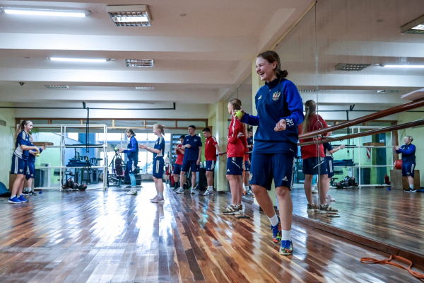 Сборные России провели первые тренировки в Парагвае