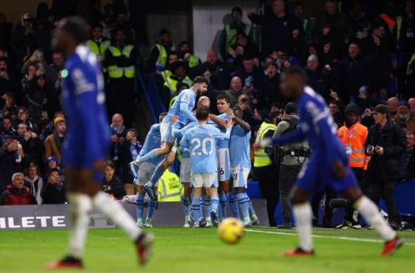 Триллер на &laquo;Стэмфорд Бридж&raquo;. Поздний пенальти Палмера остановил &laquo;Ман Сити&raquo; в эпичном матче с восемью голами