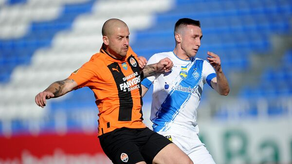 "Шахтер" одержал победу над киевским "Динамо" в чемпионате Украины по футболу