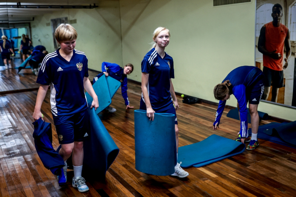 Сборные России провели первые тренировки в Парагвае