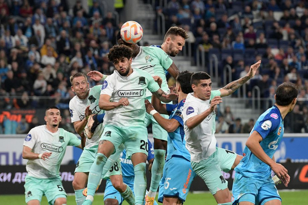 Зенит &mdash; Краснодар &mdash; 1:1, обзор матча 15-го тура РПЛ, видео голов, Сперцян и Кассьерра, подробности, 11 ноября 2023 года