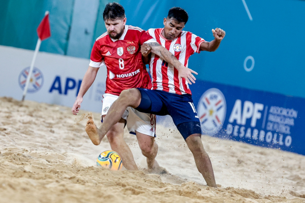 Сборная России во второй раз переиграла Парагвай