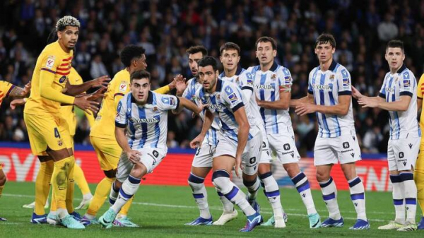 &laquo;Барселона&raquo; вырвала победу у &laquo;Реал Сосьедада&raquo; в гостях