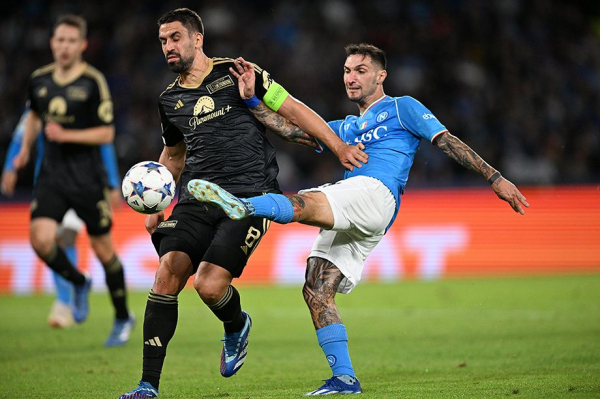 Наполи &mdash; Унион &mdash; 1:1, обзор матча Лиги чемпионов, видео голов, 8 ноября 2023 года, момент Кварацхелии, расклады в группе