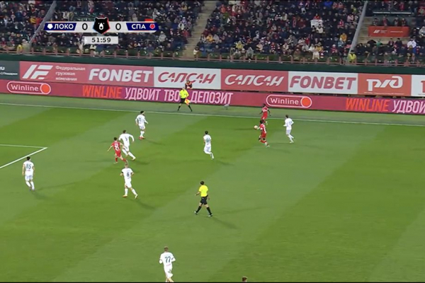 Локомотив &mdash; Спартак &mdash; 1:1, РПЛ, 5 ноября 2023: Данила Пруцев: разбор игры полузащитника, тактика