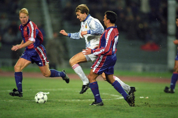 Голы россиян в ворота &laquo;Барселоны&raquo;: Аршавин, Карпин, Мостовой, Рязанцев, Кержаков, Смолов, Черышев, кто забивал