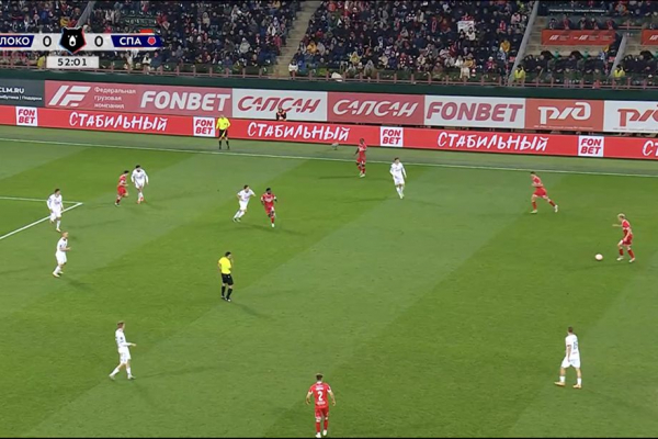 Локомотив &mdash; Спартак &mdash; 1:1, РПЛ, 5 ноября 2023: Данила Пруцев: разбор игры полузащитника, тактика