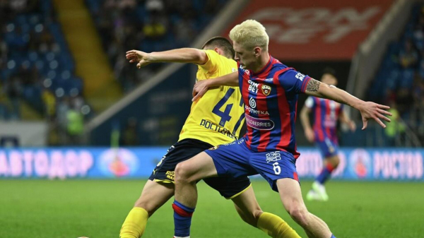 ЦСКА сыграл вничью с "Ростовом" в первом матче 1/4 финала пути РПЛ Кубка России