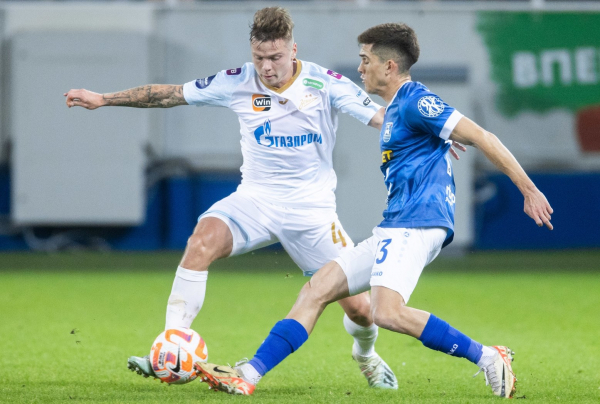 
        Вязкий газон в Калининграде не помешал &laquo;Зениту&raquo; добыть победу в северо-западном дерби
        
        
        
	