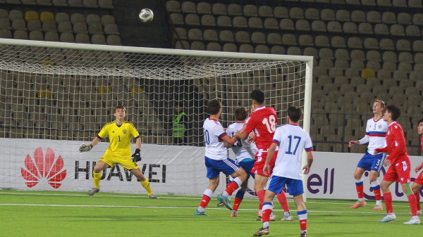 Юношеская сборная России U-16 сыграла вничью с Таджикистаном