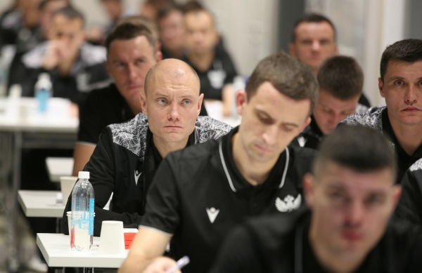 Судьи Мир РПЛ и помощники арбитров провели заключительный сбор в 2023 году