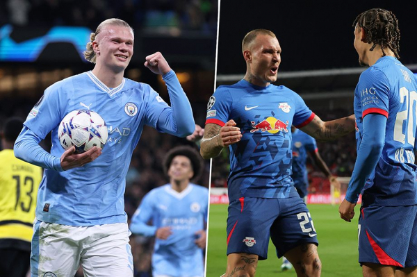 Лига чемпионов &mdash; 2023/2024, обзор 4-го тура, видео, 7 ноября: голы Гризманна и Леау через себя, &laquo;Барселона&raquo;, рекорд Пепе