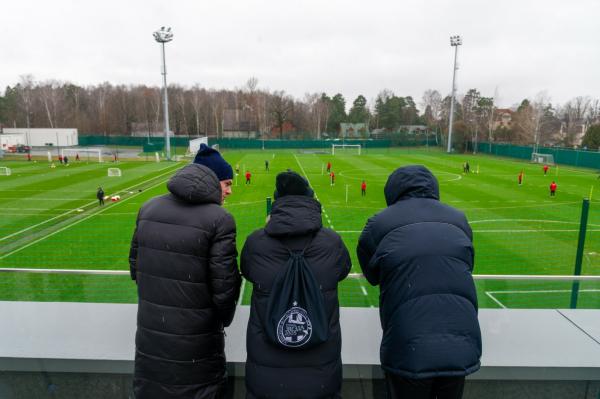 Слушатели программы &laquo;PRO-УЕФА&raquo; посетили тренировку &laquo;Локомотива&raquo;