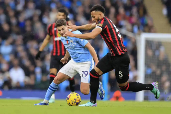 &laquo;Манчестер Сити&raquo; &mdash; &laquo;Борнмут&raquo;. Онлайн