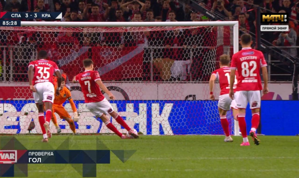 
        &laquo;Краснодар&raquo; вновь обыграл &laquo;Спартак&raquo;. Цирк с пенальти сыграл против москвичей
        
        
        
	