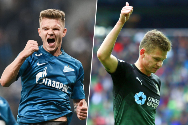 Футболисты, которые играли за &laquo;Зенит&raquo; и &laquo;Краснодар&raquo;: Шатов, Смольников, Быстров, Широков, Ионов, Петров, рейтинг