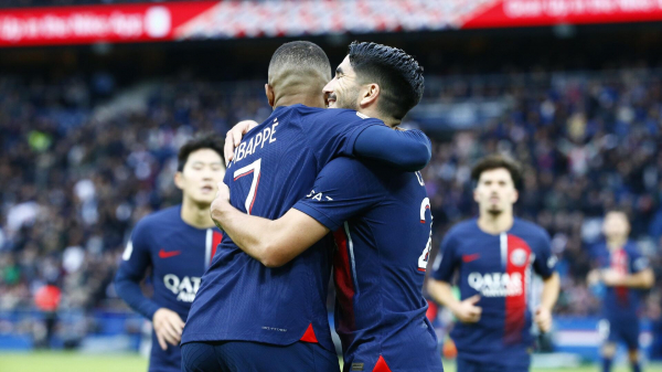 "Монако" проиграл "ПСЖ" в 13-м туре чемпионата Франции, Головин провел весь матч