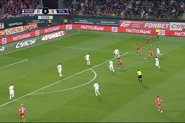 Локомотив &mdash; Спартак &mdash; 1:1, РПЛ, 5 ноября 2023: Данила Пруцев: разбор игры полузащитника, тактика