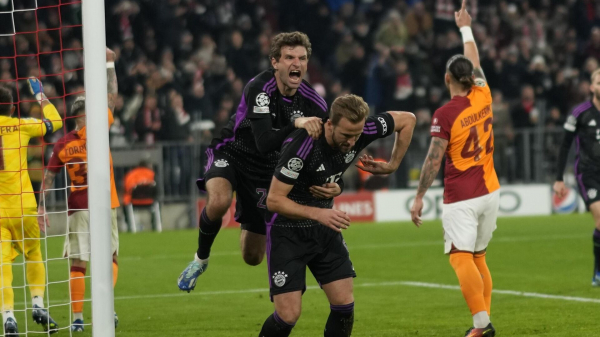 Дубль Кейна принес "Баварии" победу над "Галатасараем" и путевку в плей-офф ЛЧ