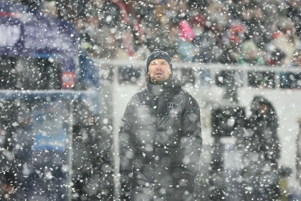 &laquo;Балтика&raquo; &mdash; &laquo;Спартак&raquo;, 16-й тур РПЛ, 25 ноября 2023: фото снежного матча, условия, погода