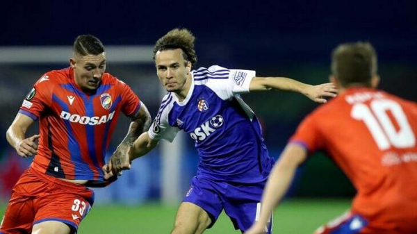 &laquo;Виктория&raquo; победила загребское &laquo;Динамо&raquo; и вышла в плей-офф Лиги конференций