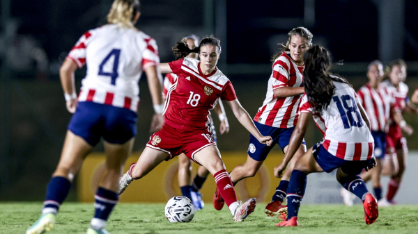 Женская молодежка уступила Парагваю в первом матче