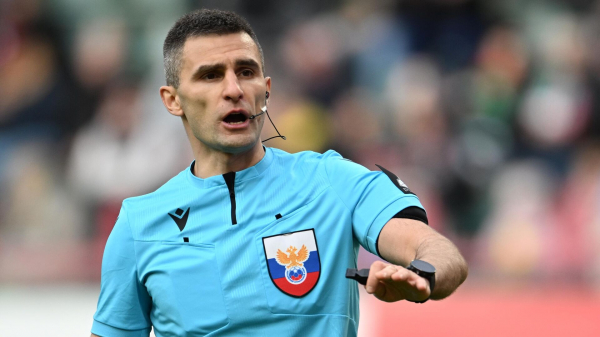 РФС назначил арбитров на матчи 17-го тура Российской премьер-лиги 