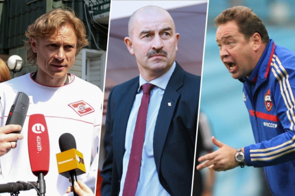 Лучшие флеш-интервью тренеров в РПЛ: Карпин, Черчесов, Слуцкий, Гончаренко, Григорян, Спаллетти, Евсеев, Манчини, видео