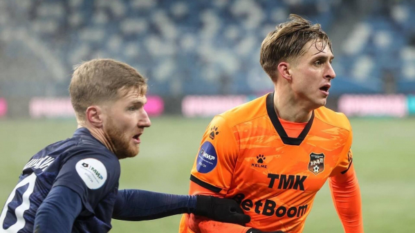 "Нижний Новгород" обыграл "Урал" со счетом 1:0 в матче 17-го тура РПЛ