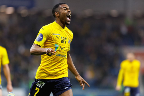 РПЛ, сезон-2023/2024, символическая сборная 26-го тура: Бонгонда, Хлусевич, Козлов, Роналдо, Бальбуэна, Даку, Беленов