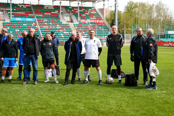 Ветераны Комитета ветеранов футбола РФС выиграли апрельский тур &laquo;Негаснущих звёзд-2024&raquo;