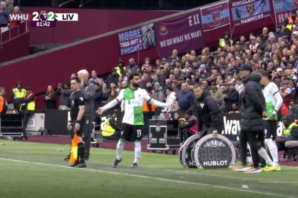 Вест Хэм &mdash; Ливерпуль &mdash; 2:2, обзор матча чемпионата Англии, 27 апреля 2024, конфликт Мохамеда Салаха с Юргеном Клоппом