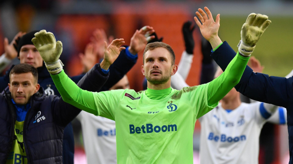 В "Динамо" надеются, что Лещук станет сильнее после ошибок в игре со "Спартаком"