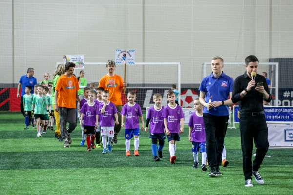 320 детей сыграли в футбол на фестивале &laquo;Крохабол&raquo; в Новосибирске