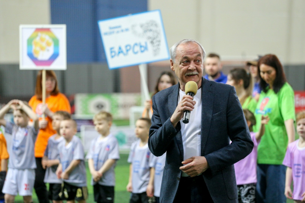 320 детей сыграли в футбол на фестивале &laquo;Крохабол&raquo; в Новосибирске