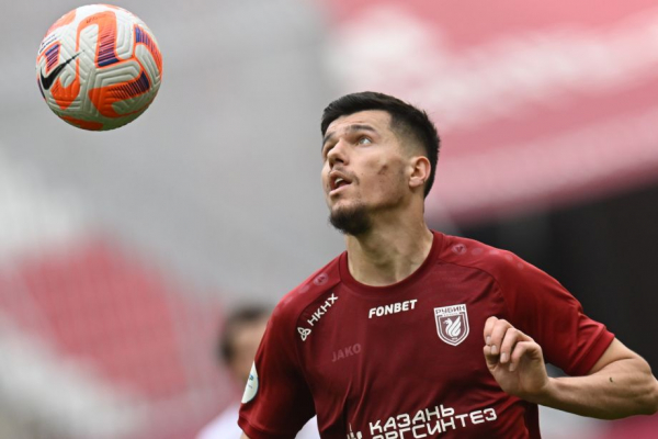 РПЛ, сезон-2023/2024, символическая сборная 26-го тура: Бонгонда, Хлусевич, Козлов, Роналдо, Бальбуэна, Даку, Беленов