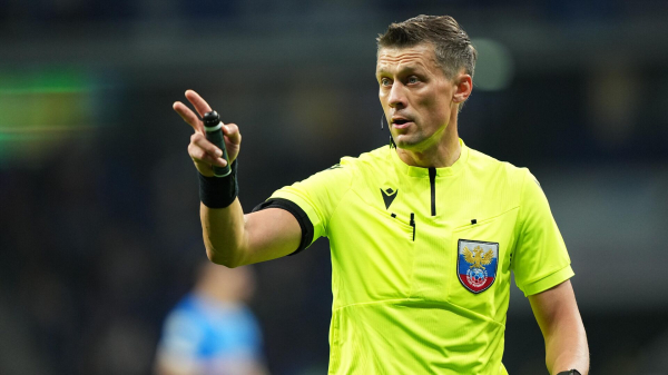 Казарцева назначили главным арбитром матча 21-го тура РПЛ ЦСКА - "Спартак"