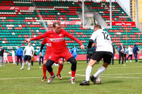 Ветераны Комитета ветеранов футбола РФС выиграли апрельский тур &laquo;Негаснущих звёзд-2024&raquo;