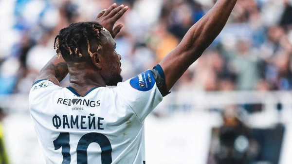 Футболист "Балтики" Фамейе получил повторную травму и выбыл до конца сезона