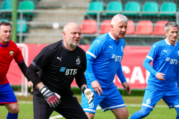 Ветераны Комитета ветеранов футбола РФС выиграли апрельский тур &laquo;Негаснущих звёзд-2024&raquo;