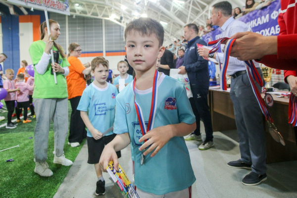 320 детей сыграли в футбол на фестивале &laquo;Крохабол&raquo; в Новосибирске