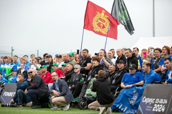 &laquo;FONBET Стальная воля&raquo; открылась матчем звёзд по футболу на электроколясках