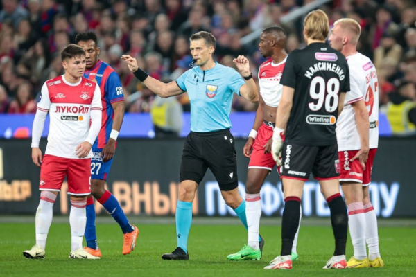 ЦСКА &mdash; Спартак, 21-й тур РПЛ, почему судья Казарцев не назначил пенальти за руку Чалова, разбор эксперта, 25 апреля 2024