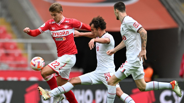 "Спартак" победил "Локомотив" в московском дерби в рамках 26-го тура РПЛ