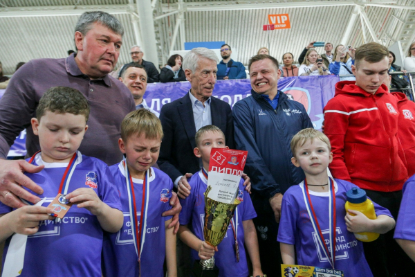 320 детей сыграли в футбол на фестивале &laquo;Крохабол&raquo; в Новосибирске