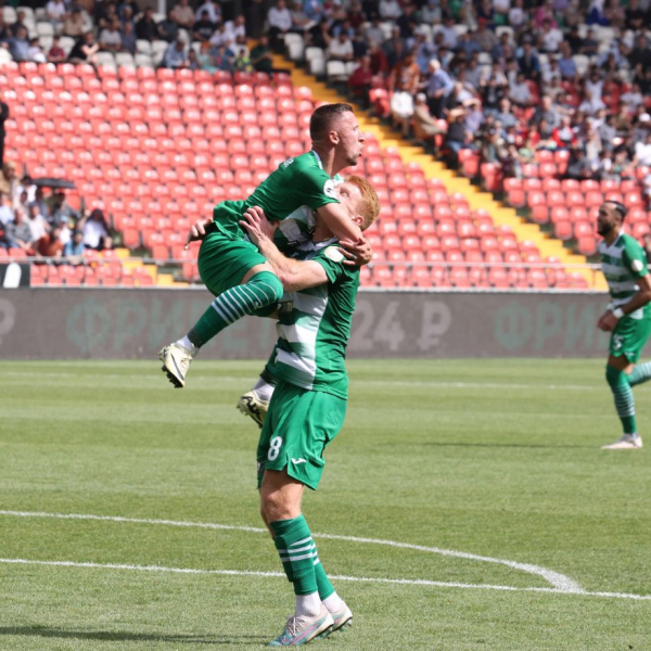 РПЛ, сезон-2023/2024, символическая сборная 26-го тура: Бонгонда, Хлусевич, Козлов, Роналдо, Бальбуэна, Даку, Беленов