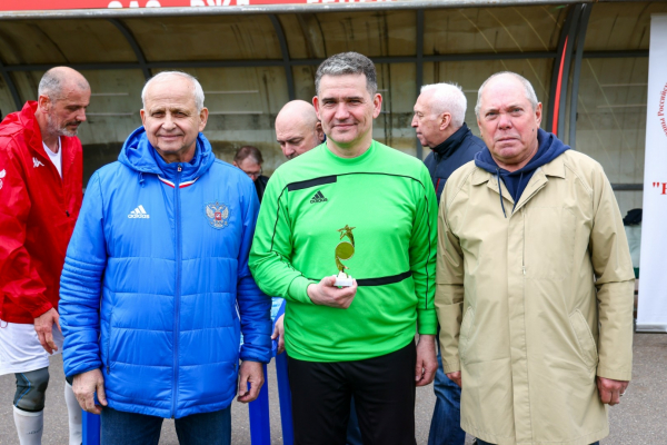 Ветераны Комитета ветеранов футбола РФС выиграли апрельский тур &laquo;Негаснущих звёзд-2024&raquo;