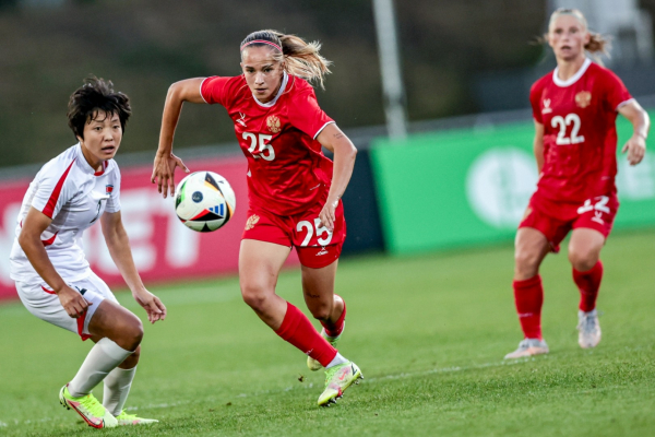 Женская сборная России сыграла вничью с КНДР