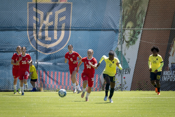 Женская молодежка взяла реванш у сборной Эквадора