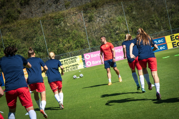 Женская молодежка взяла реванш у сборной Эквадора